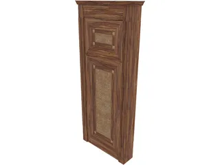 Door Classic 3D Model preview