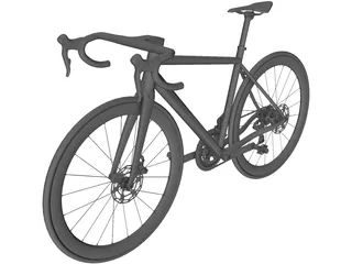 Road Bike 3D Model preview