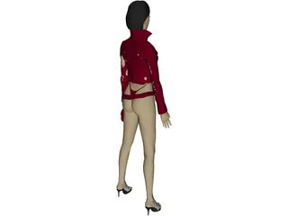 Pretty Woman 3D Model preview