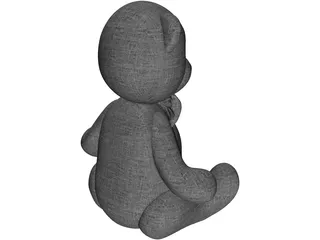 Teddy Bear 3D Model preview