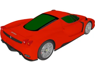 Ferrari Enzo (2002) 3D Model preview