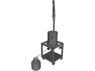 BIAB 5 Gallon 3D Model preview