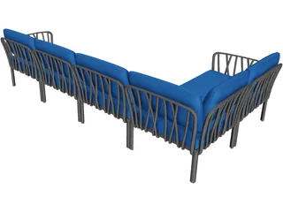 Sofa 3D Model preview