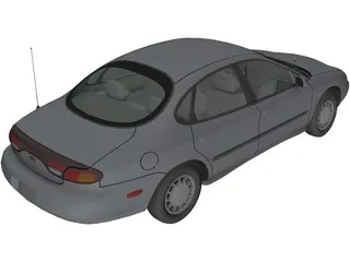 Ford Taurus (1996) 3D Model preview