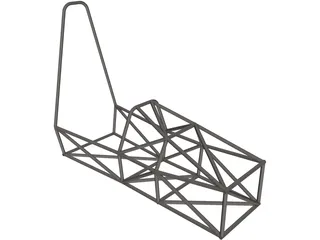 FSAE Chassis (2018) 3D Model preview