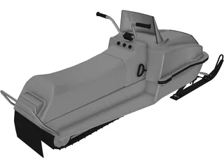 Yamaha Enticer 3D Model preview