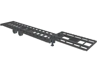 Trailer 3D Model preview