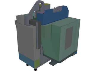Haas DM2 3D Model preview