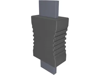 HDMI Connector 3D Model preview