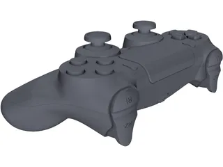 PS4 Controller 3D Model preview