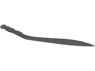 Kukri 3D Model preview
