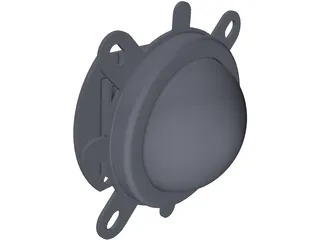 LED 100W 3D Model preview