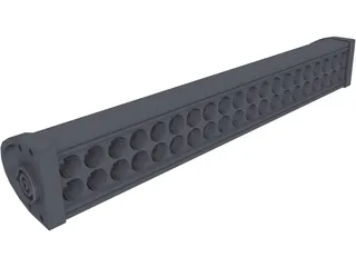 LED Light Bar 20 inch (508mm) 3D Model preview