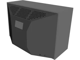 Philips K9 TV 3D Model preview