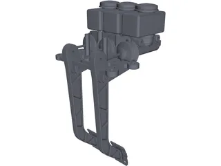 Wilwood Pedals Assembly 340 3D Model preview