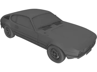 Volkswagen SP2 (1975) 3D Model preview