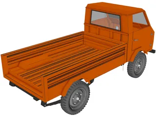 Volkswagen DMG Trakbayan 3D Model preview
