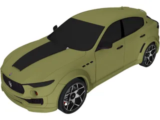 Maserati Levante Novitec (2016) 3D Model preview