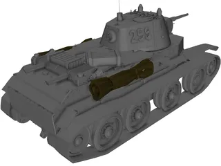 BT-7 3D Model preview