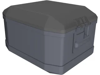 Hepco-Becker Xplorer 45 Topcase 3D Model preview