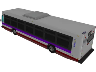 Bus LFSe Nova 3D Model preview
