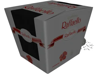 Ferrero Raffaello 3D Model preview