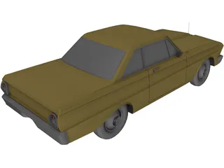 Ford Falcon 1965 3D Model preview