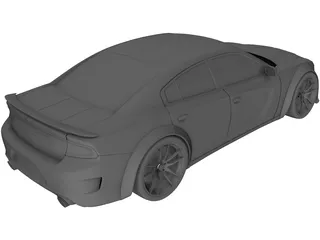 Dodge Charger RT Wide Body (2017) 3D Model preview