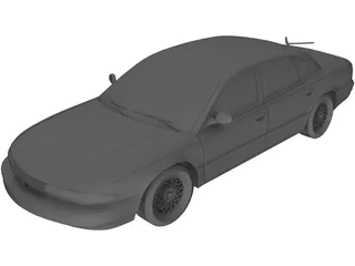 Chrysler New Yorker LHS (1995) 3D Model preview