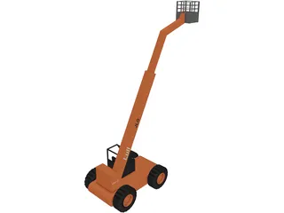 Clawder Crane 3D Model preview
