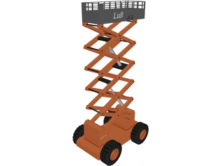 Clawder Crane 3D Model preview