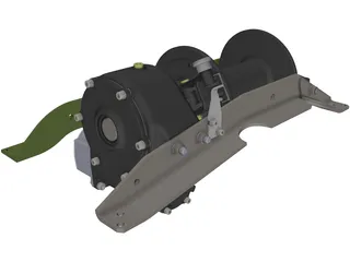 Winch 3D Model preview