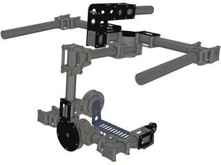 Gimbal 3D Model preview
