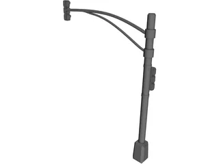Traffic Light 3D Model preview