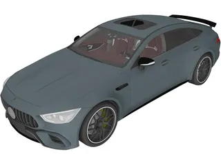 Mercedes-AMG GT63S (2019) 3D Model preview