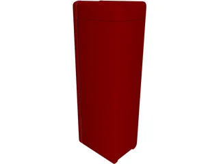 Coca-Cola Fridge 3D Model preview