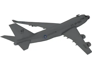 Boeing Airborne Laser YAL-1 3D Model preview