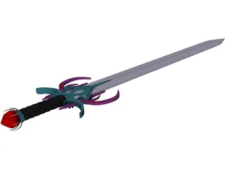 Sword 3D Model preview