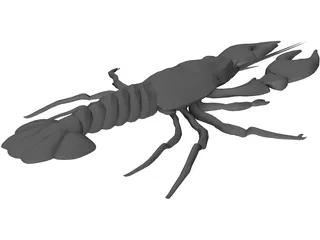 Lobster 3D Model preview