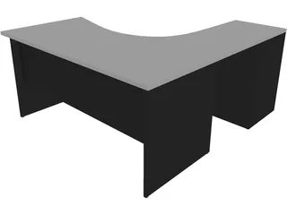 Desk 3D Model preview