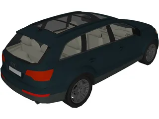 Audi Q7 3D Model preview