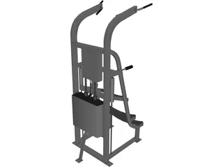 CD2700 Simulator GYM 3D Model preview