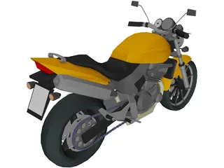 Honda Hornet 3D Model preview