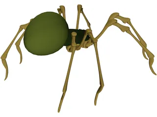Spider 3D Model preview