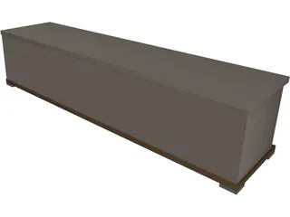 Bed Room Generius 3D Model preview