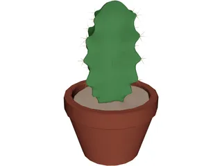 Cactus 3D Model preview