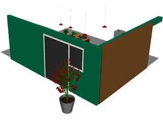 Kitchen 3D Model preview