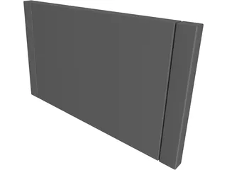 TV Plasma 30inch Polegadas 3D Model preview