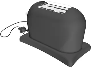Toaster 3D Model preview