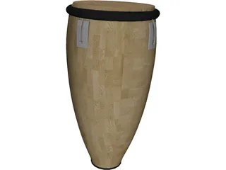 Conga 3D Model preview